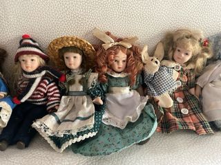 bambole porcellana vintage