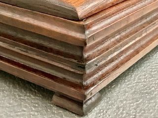 ANTIGUA CAJA DE MADERA