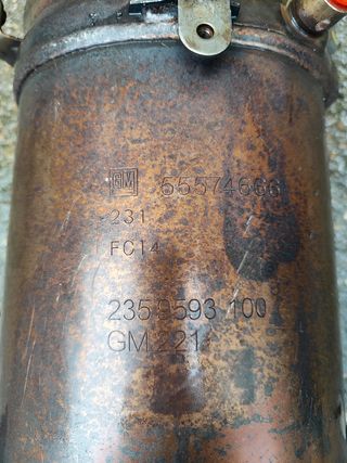 Filtro fap partículas Opel