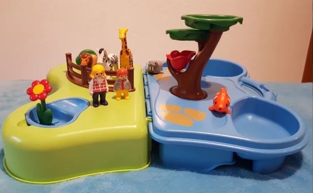 Maletin y barco pirata playmobil 1 2 3