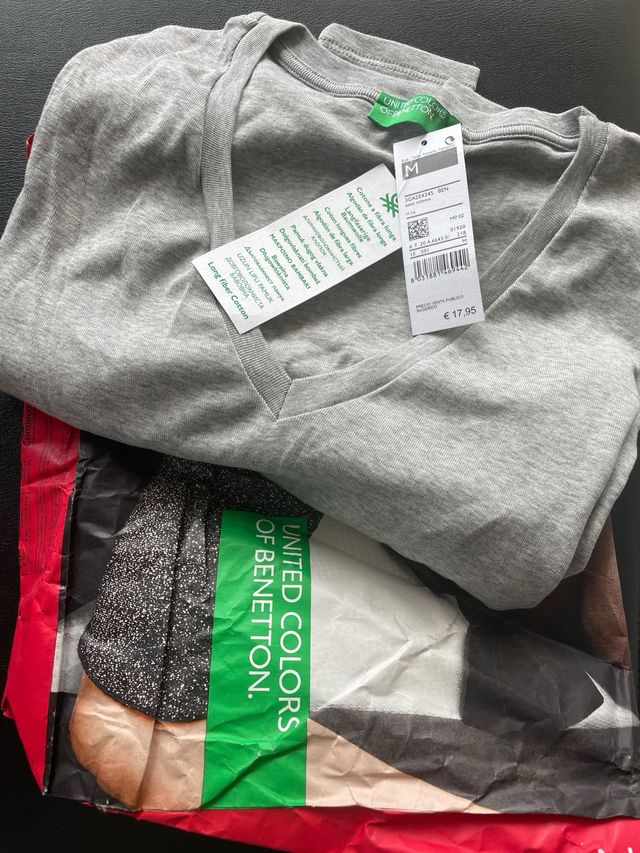 camisa BENETTON T.M nuevo