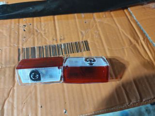 2 Luces puertas logo Mercedes 