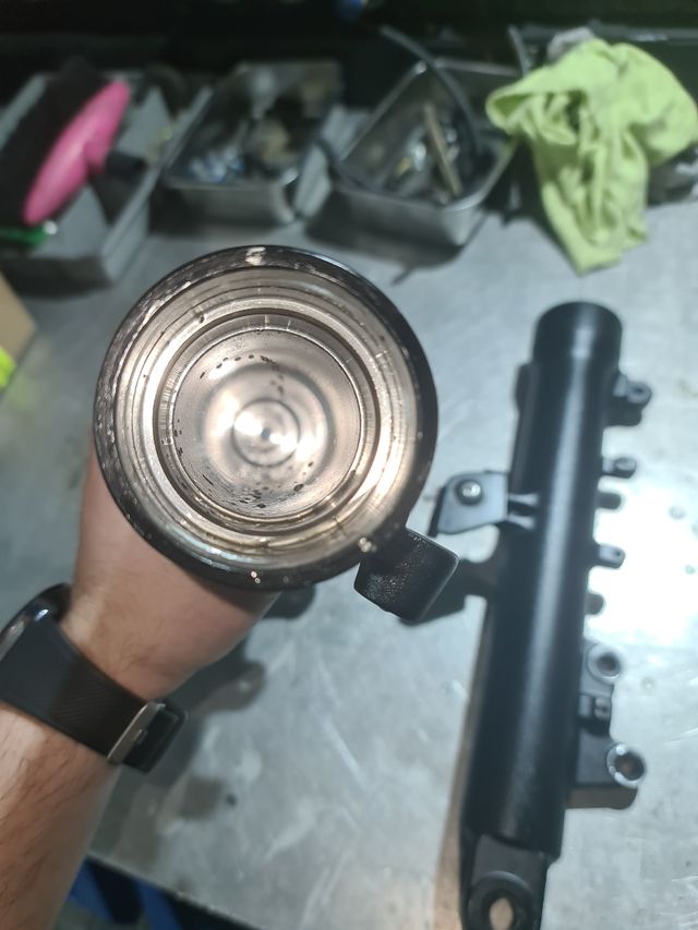 Muelles + botellas Suzuki V Strom