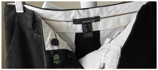 Americana y pantalón negro de mujer talla m