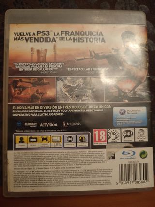 Call of duty , Grand theft auto IV. Juegos PS3