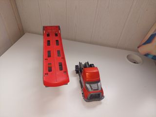 Hot Wheels super remolque lanzador
