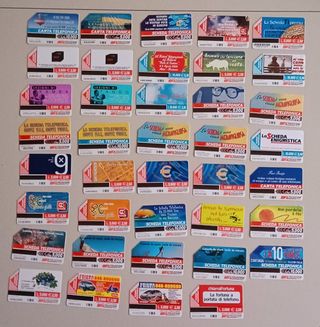 Schede telefoniche da collezione
