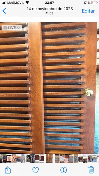 Puertas venezianas correderas