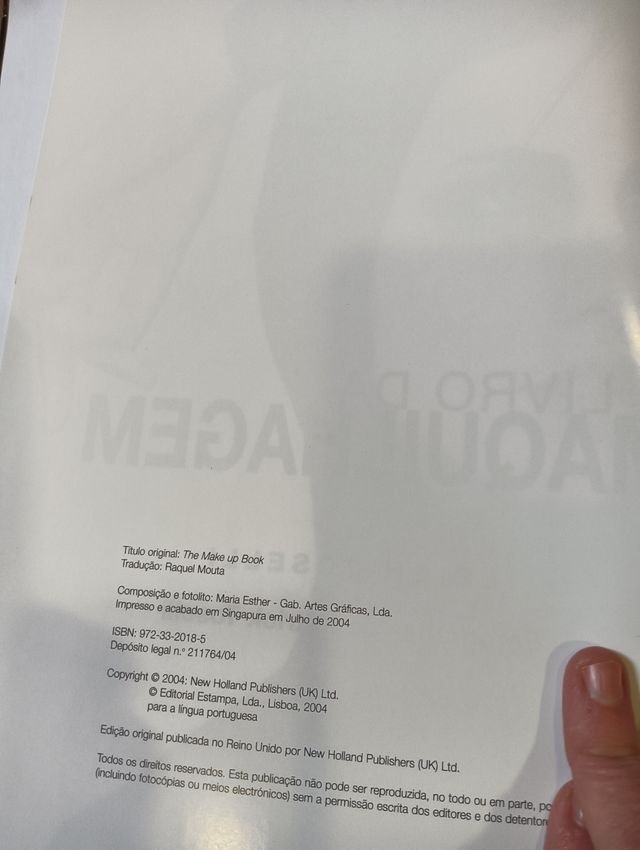 Libro maquillaje y guia de la belleza