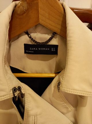 Gabardina Mujer Beige