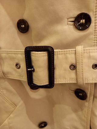 Gabardina Mujer Beige