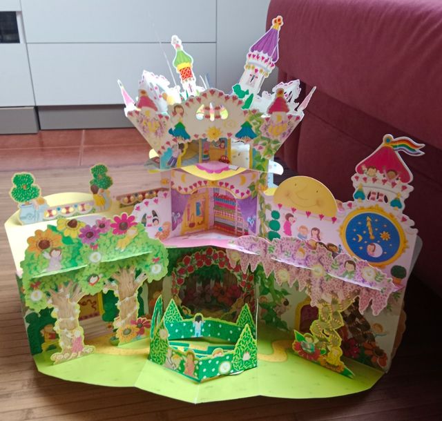 Libro carrusel ( se hace un palacio)