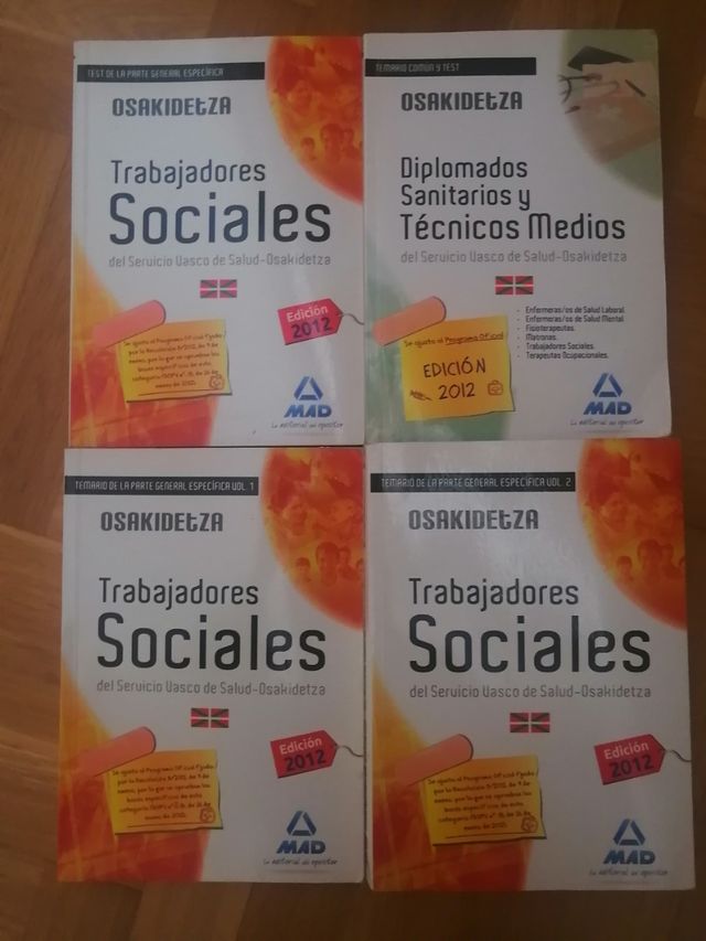 Libros Oposición Trabajo Social 
