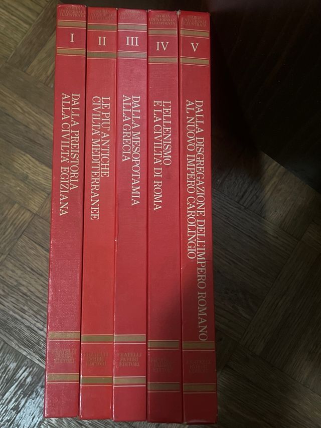 Storia Universale Illustrata 5 volumi