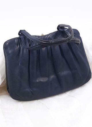 Piccola borsetta vintage in pelle anni '50/60