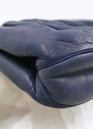 Piccola borsetta vintage in pelle anni '50/60