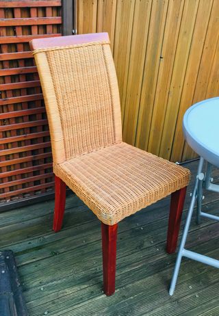 REBAJADAS! DOS SILLAS DE MIMBRE BOHO CHIC