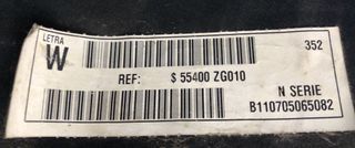 PUENTE TRASERO NISSAN PATHFINDER 55400ZG010