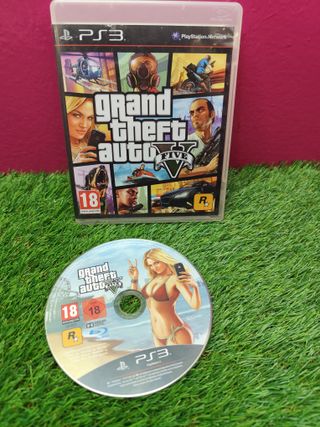 🎮Juego Sony PS3 GTA V En caja 🎮