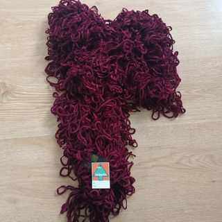 Bufanda Rizo Burdeos Helvetia