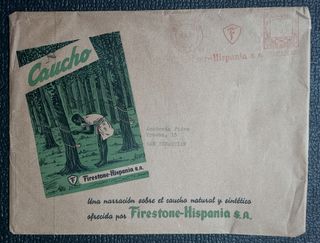 REVISTA CAUCHO FIRESTONE-HISPANIA AÑO 1948