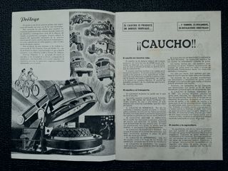 REVISTA CAUCHO FIRESTONE-HISPANIA AÑO 1948