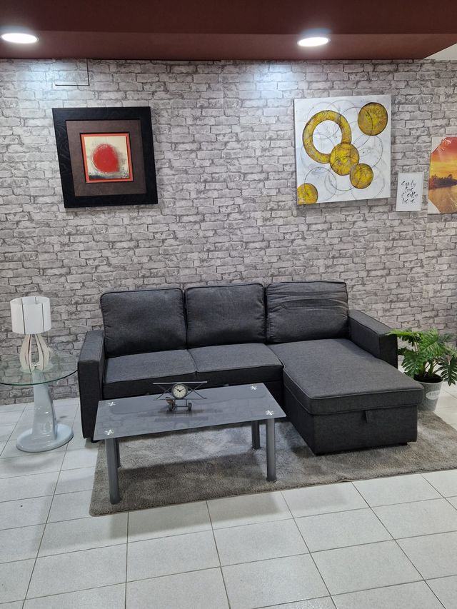 Oferta On Line! ¡Sofá cama chaise longue y arcon