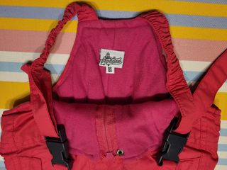 Buzo nieve rosa fucsia niña 4 años