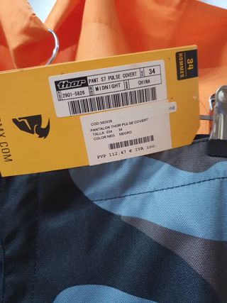 Pantalón thor pluse covert 