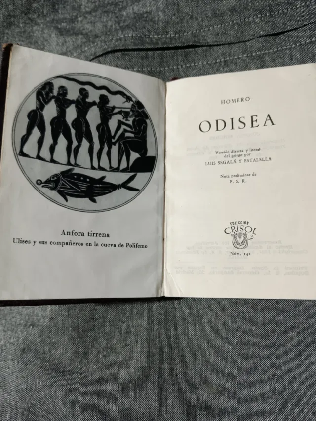 Libro LA ODISEA