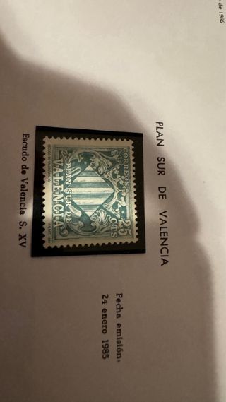 Sellos Años 1986/1987