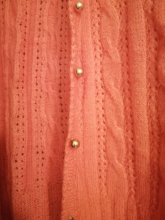 Oferta Chaqueta color coral años 70's