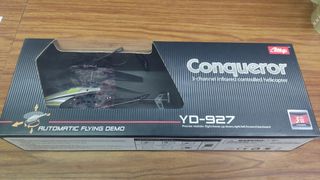 Helicóptero RC 3 canales Conqueror