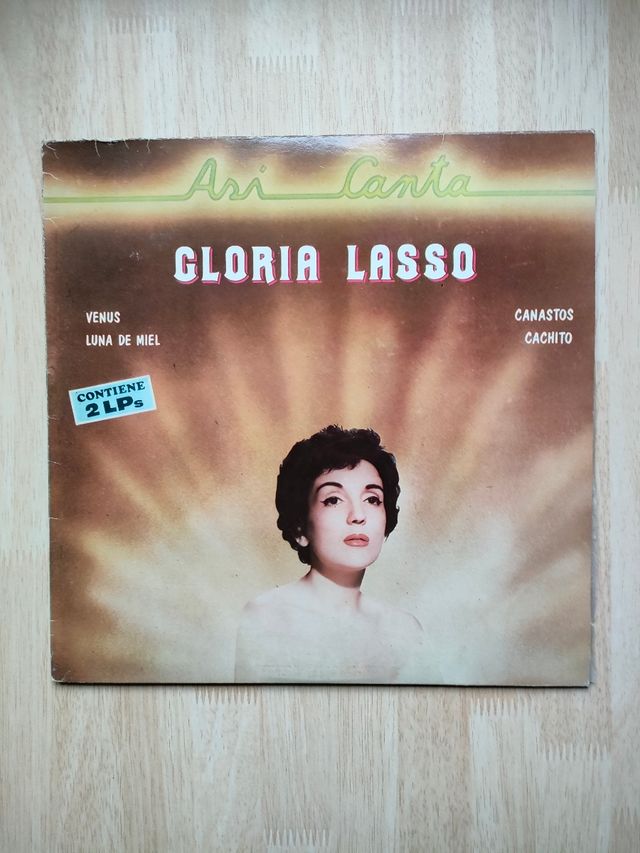Vinilo doble Gloria Lasso