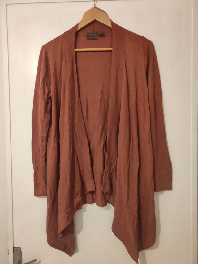 Chaqueta rosa marrón maquillaje. Talla M