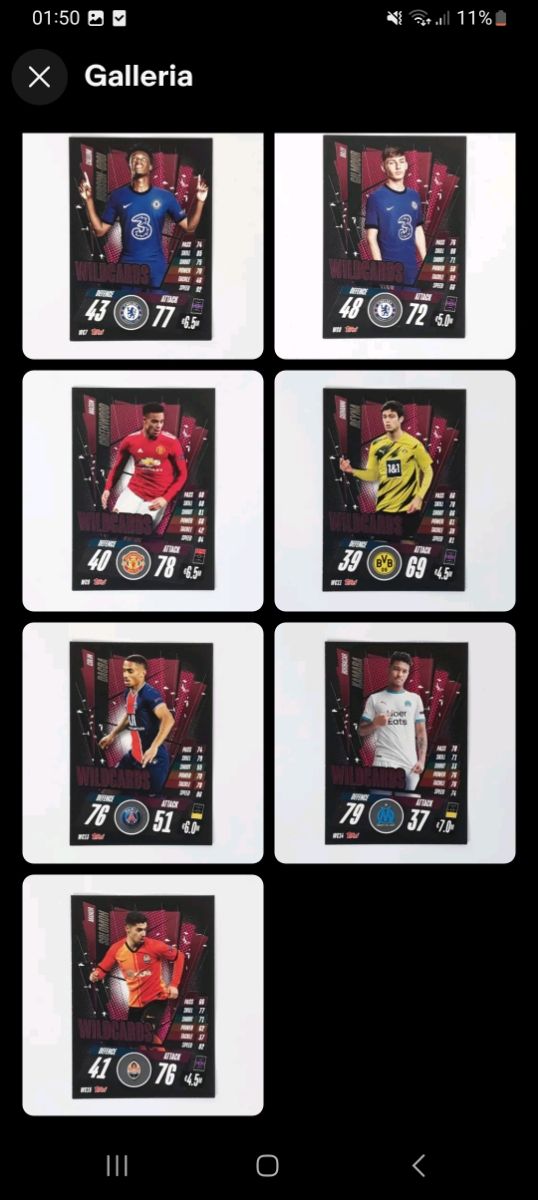 Match attax 2021