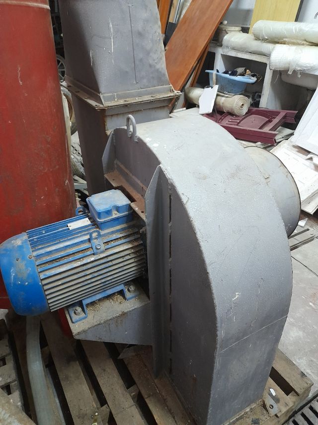 Motor aspiración virutas