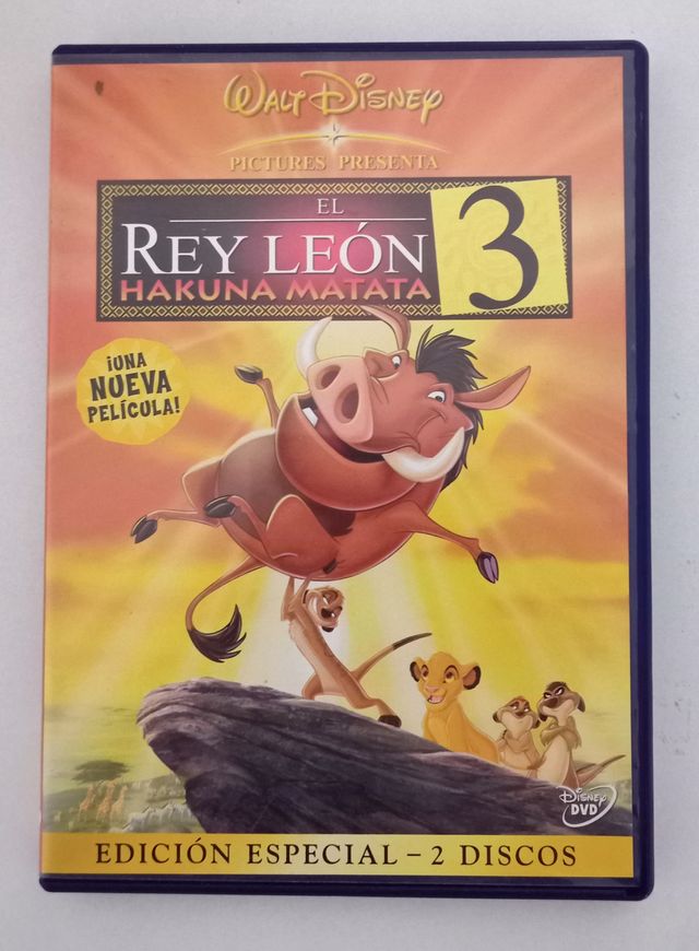 DVD El rey león 3