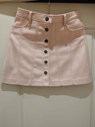 Falda mini de Zara (TRF)