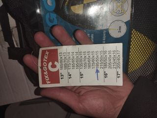 Cadenas de vehículo (medidas 195-55-R15)