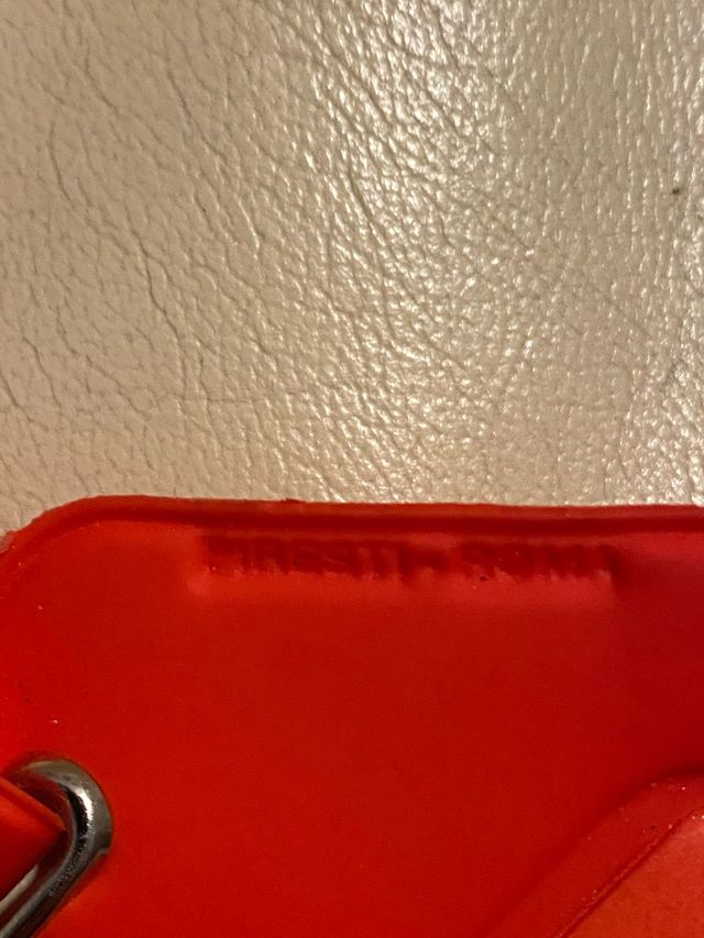 Alitalia Crew Tag rosso