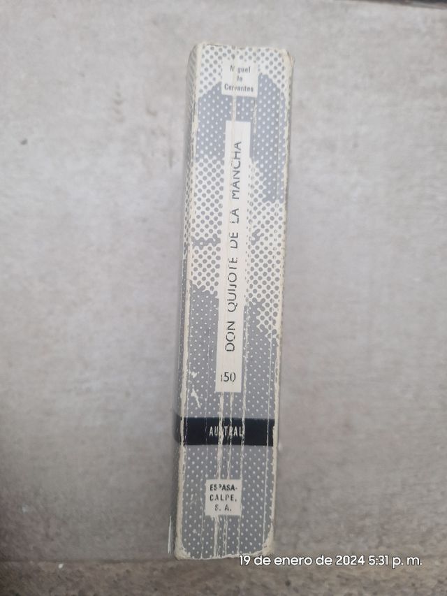 Libro Don quijote de la Mancha