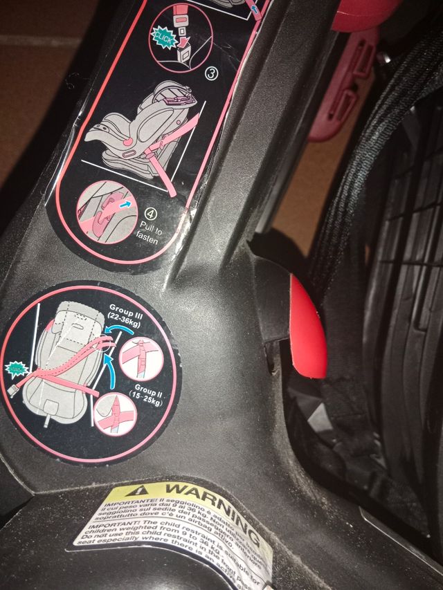 Silla de coche para niñ@