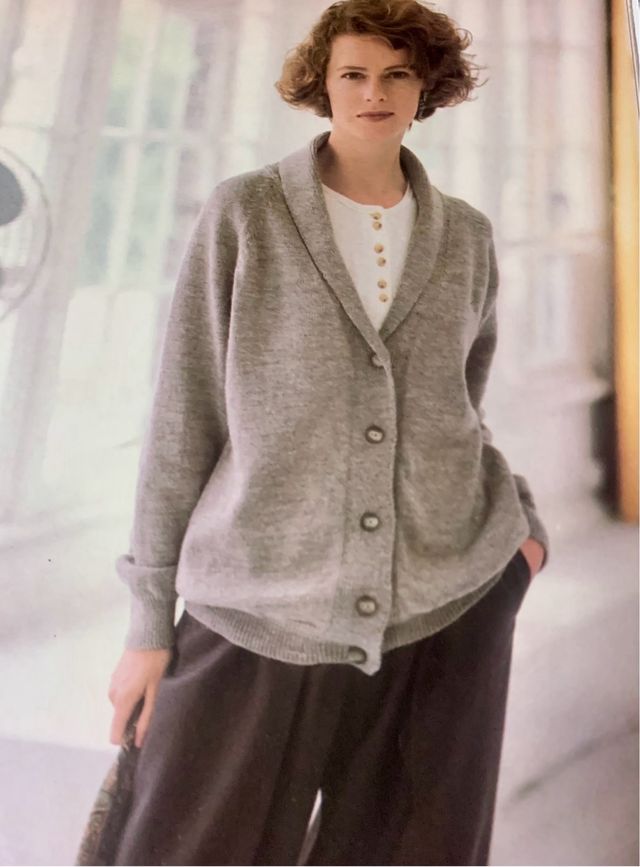 Vintage machine knitting magazine.