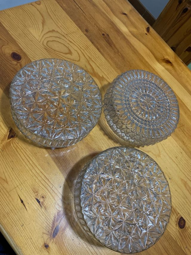 tulipas vintage plafon vidrio antiguas