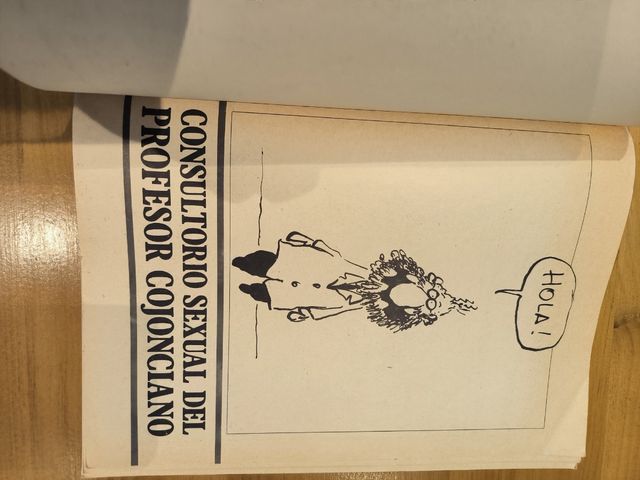 El jueves-Prof Cojonciano Comic años 80