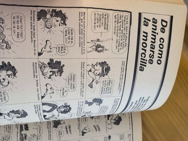 El jueves-Prof Cojonciano Comic años 80