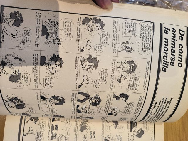 El jueves-Prof Cojonciano Comic años 80