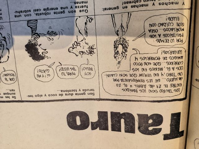 El jueves-Prof Cojonciano Comic años 80