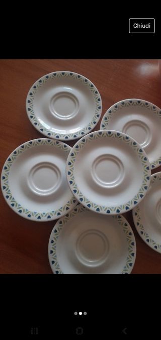 Piattini caffè. 